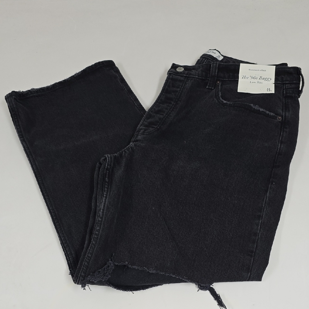 Abercrombie & Fitch The 90s Baggy Low Rise Jeans